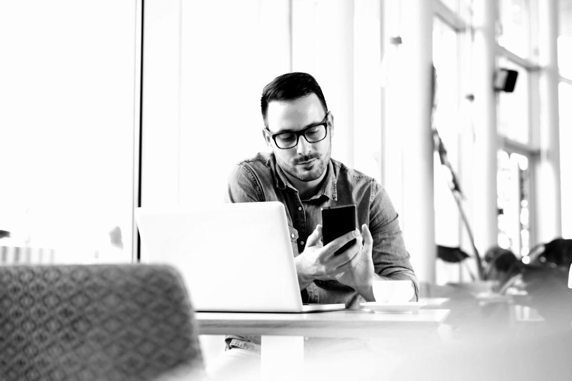 Design workspace showing logo development process